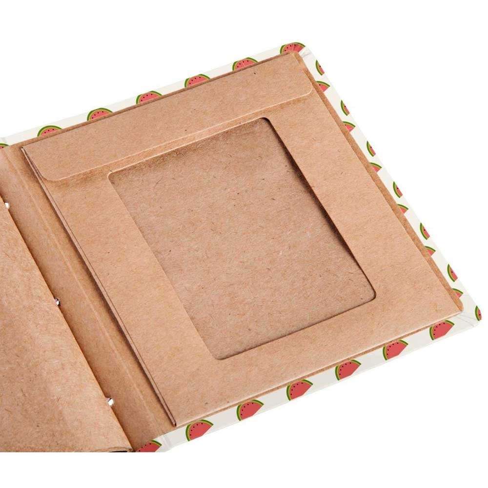 Melons Slip-In Instax Mini Photo Album - Overall Size 4.5x5 Inches