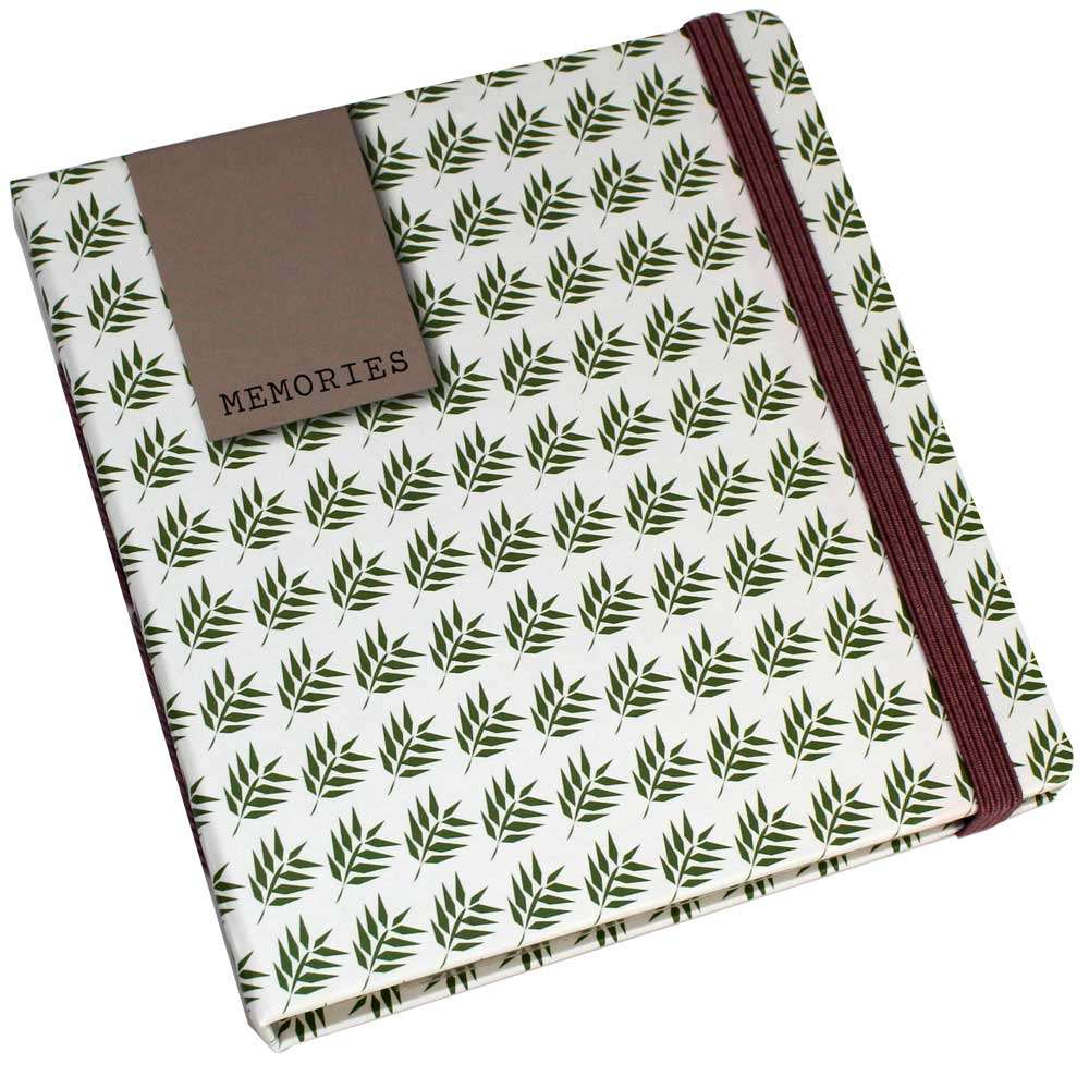 Fern Slip-in Instax Mini Photo Album - Overall Size 4.5x5 Inches