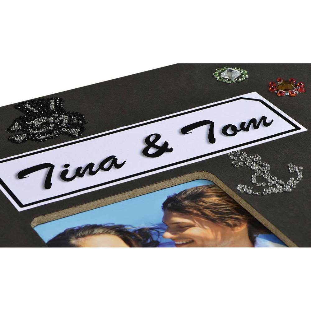 Black Spiral Traditional Photo Album - 25 Black Pages - 14x12.5" Overall