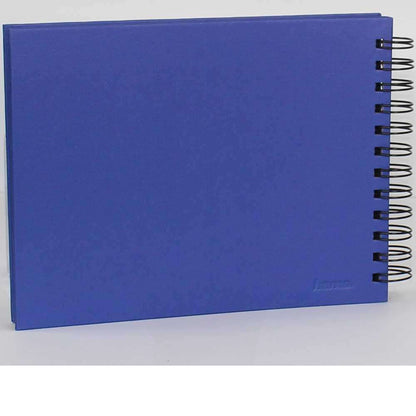 Hama Spiral Bound Traditional Photo Album - 25 Pages - Blue