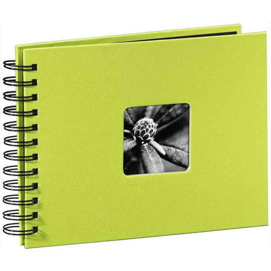 Hama Spiral Bound Traditional Photo Album - 25 Pages - Kiwi