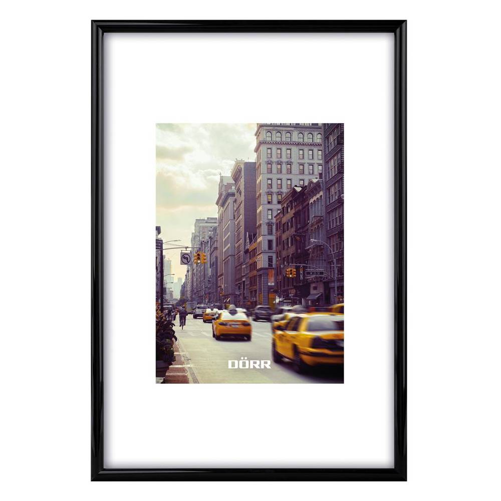 New York Black 7x5 Photo Frame