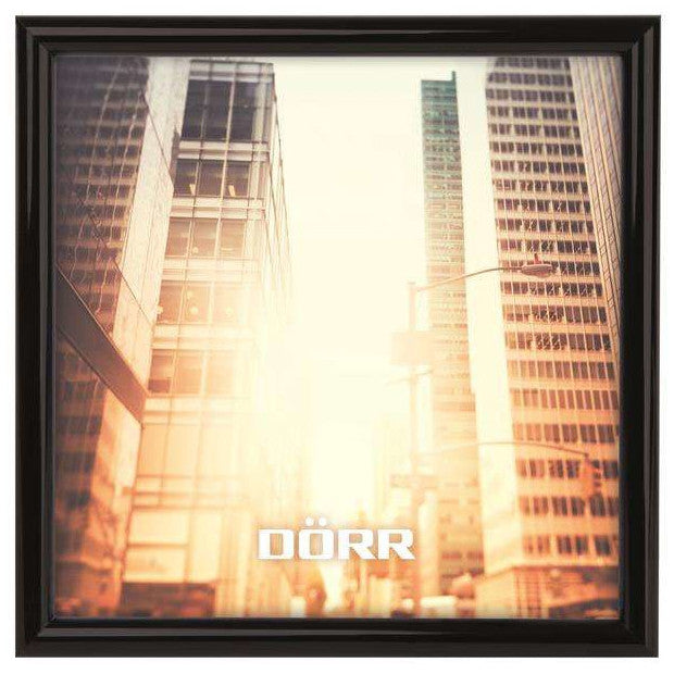 New York Square 10x10 Photo Frame - Black