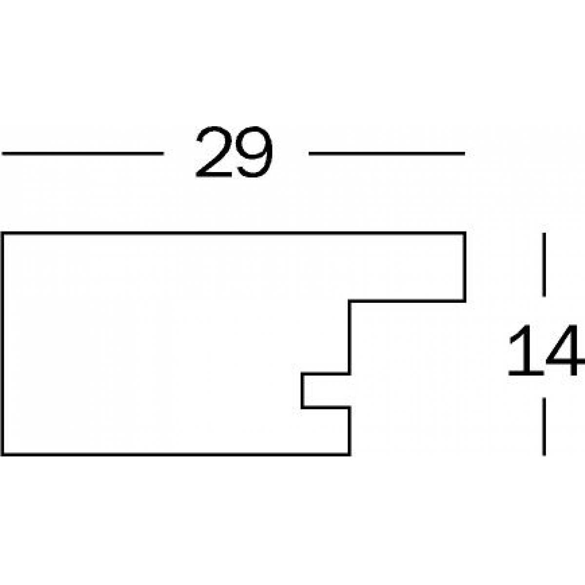 Walther Home Wooden Picture Frame Light Grey 7x7