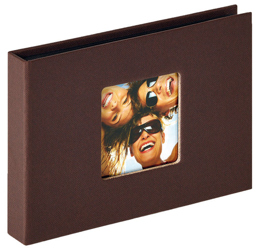 Walther Fun Slip-In Photo Album Dark Brown for 36 6x4 Photos