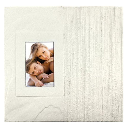Cornice Agave White Sandstone 6x4 Photo Frame
