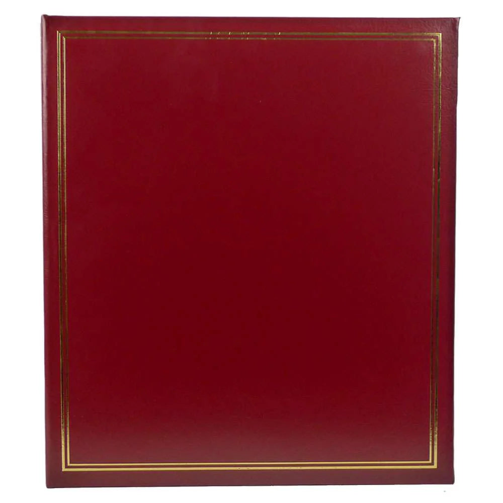 Dorr Classic A4 Slip In Photo Album, Burgundy, Holds 100 Photos, Bookbound,