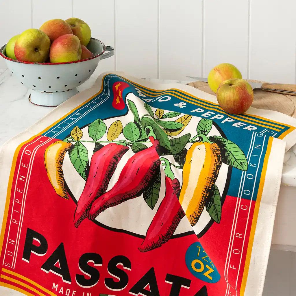 Rex London Retro Tea Towels - Passata Style