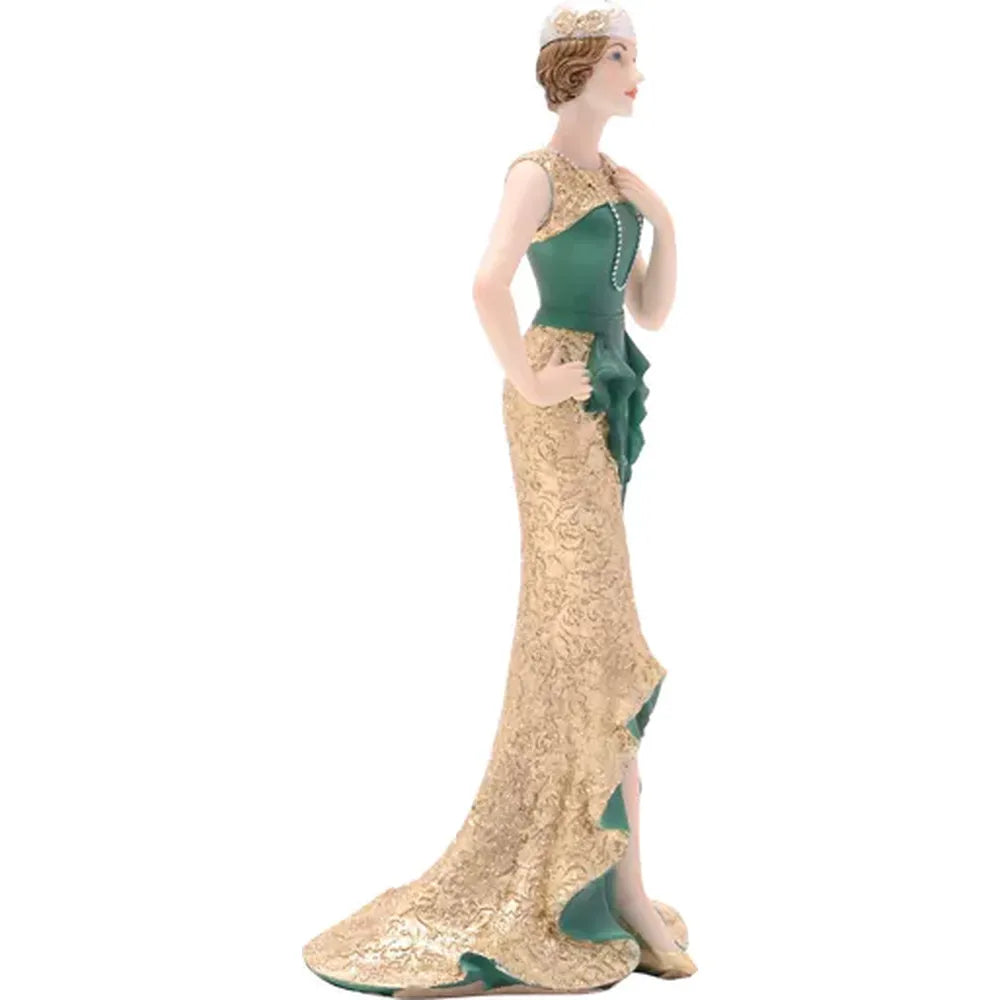 Broadway Belles "Marie", Emerald Green Dress, Small Figurine