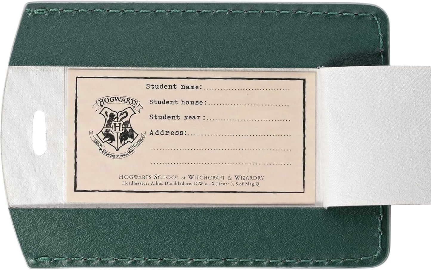 Harry Potter Passport Cover and Luggage Tag - Slytherin