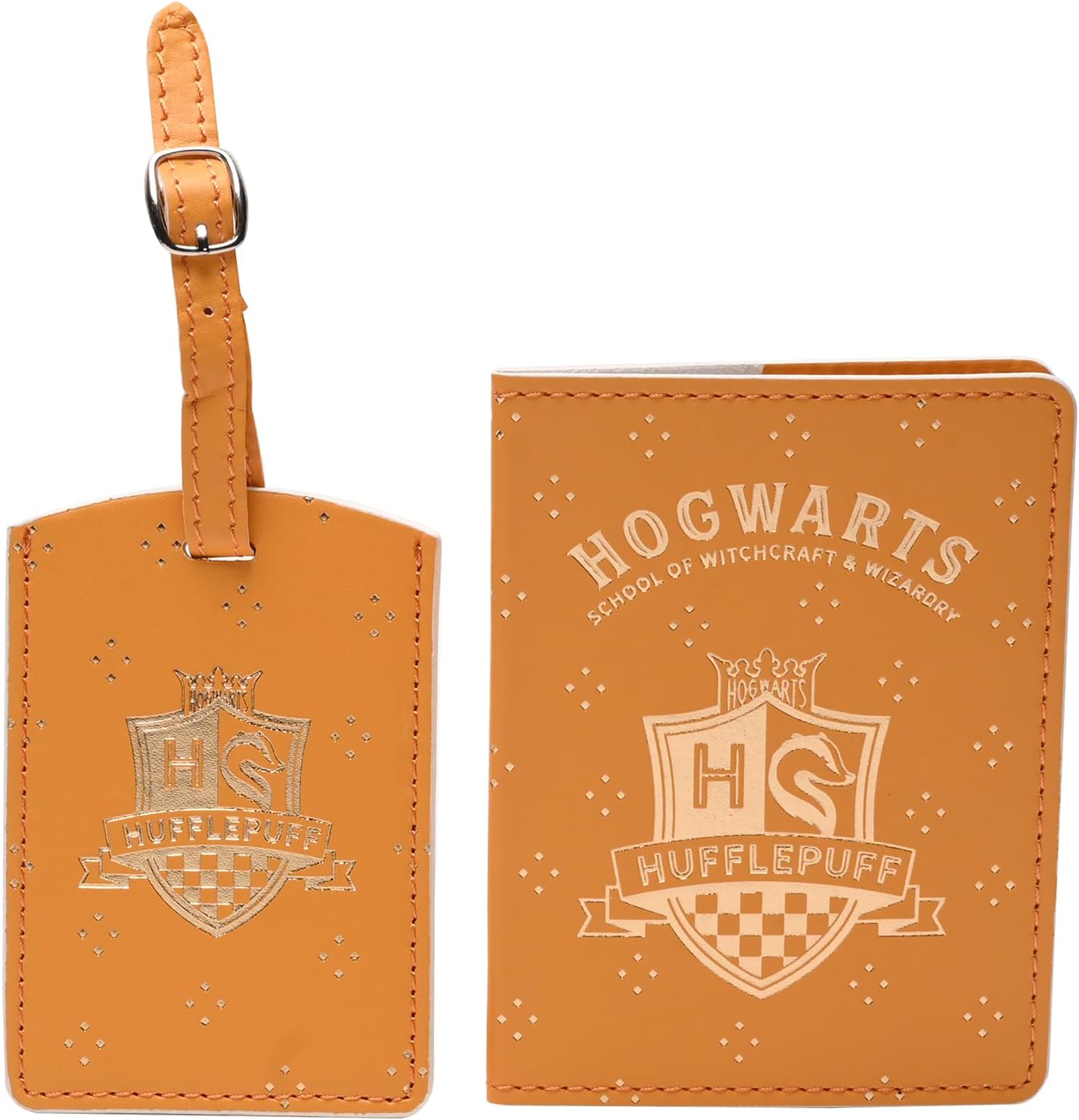 Harry Potter Passport Cover and Luggage Tag - Hufflepuff