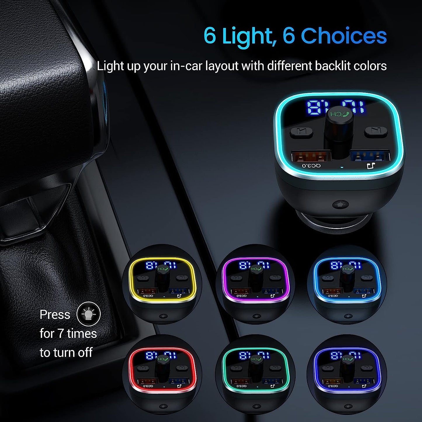 Victsing bluetooth FM Transmitter