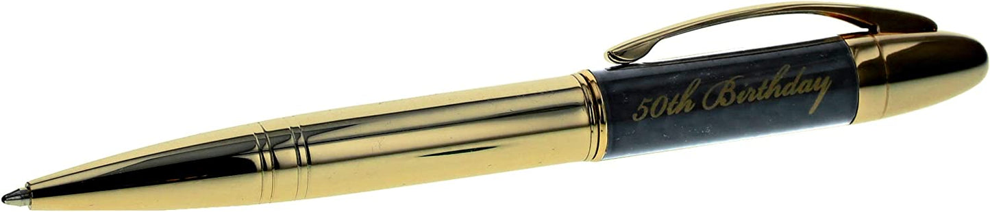 On Your 50th Birthday Ballpoint Pen in Gift Box