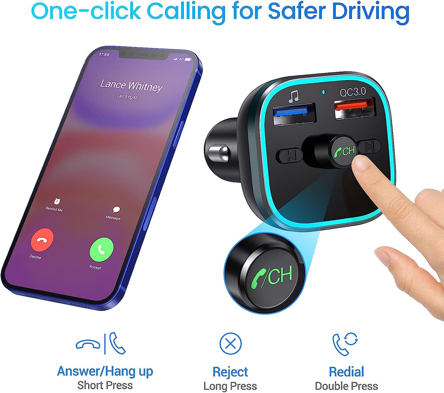 Victsing bluetooth FM Transmitter