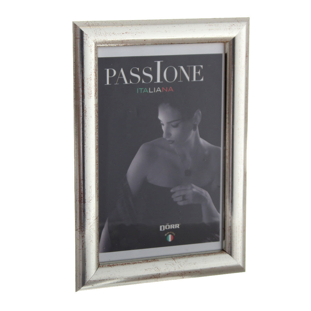 Dorr Guidi Silver Wooden 8x6 Photo Frame