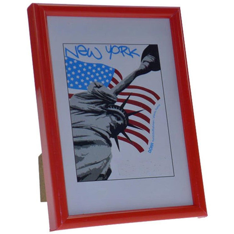 New York 8x6 Photo Frame - Red
