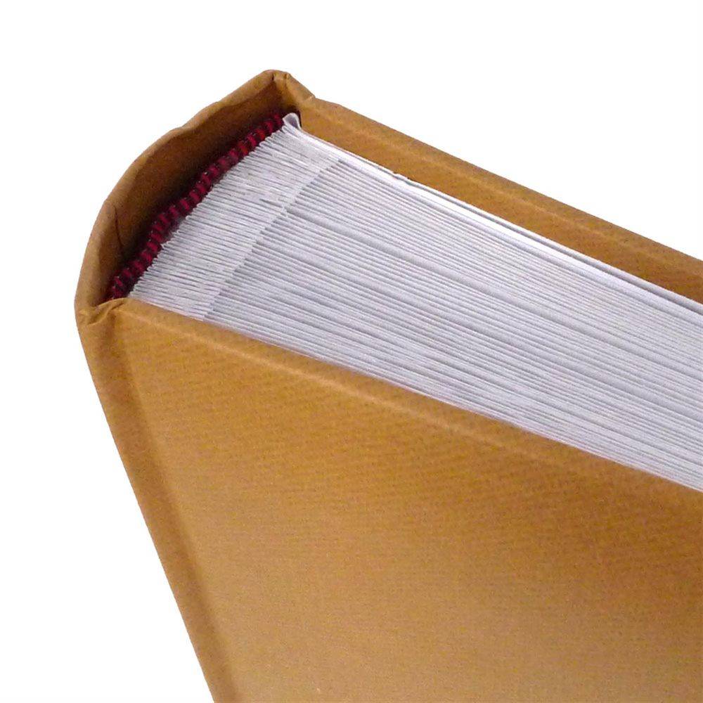 Brown Traditinal Photo Album with Interleaves - 50 Pages - 12x11.5 Inches