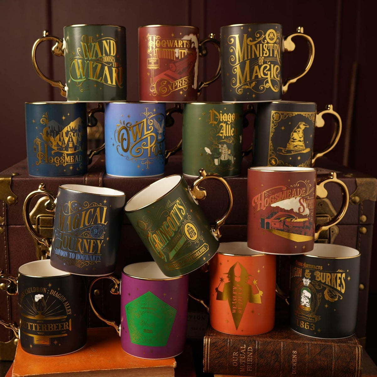 Warner Bros Harry Potter Alumni Weasleys Collectable Ceramic Mug – Official Harry Potter Gift