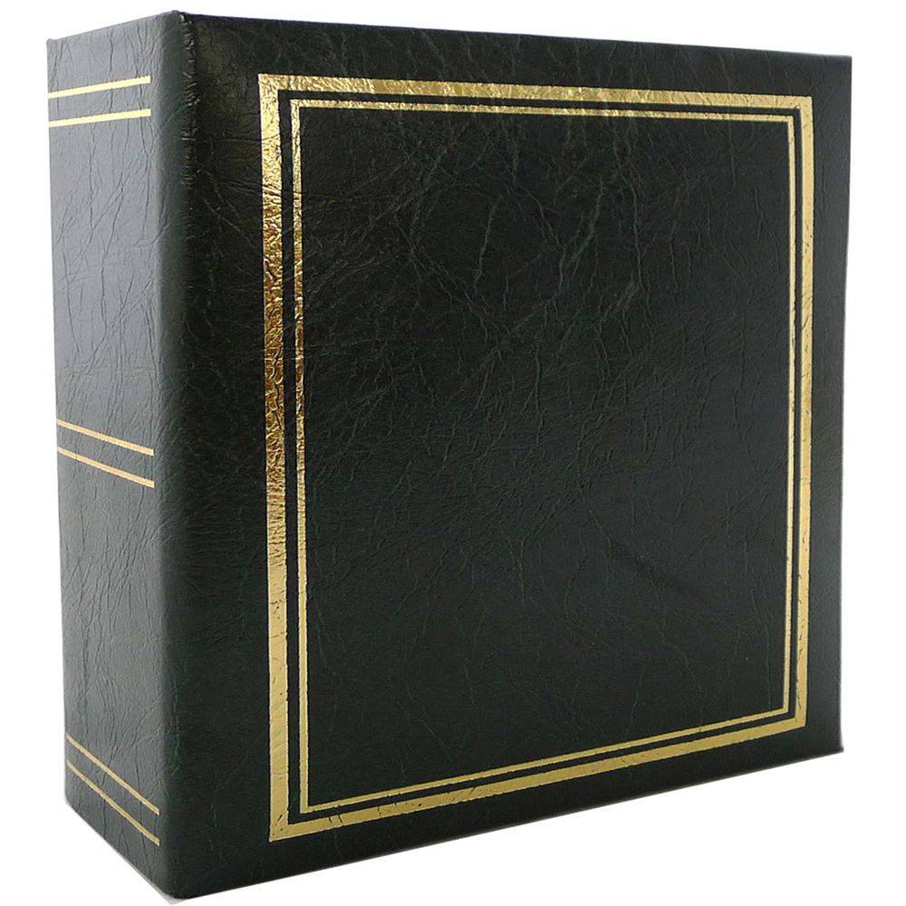 Classic Green 6x4 Slip-In Photo Album - 200 Photos