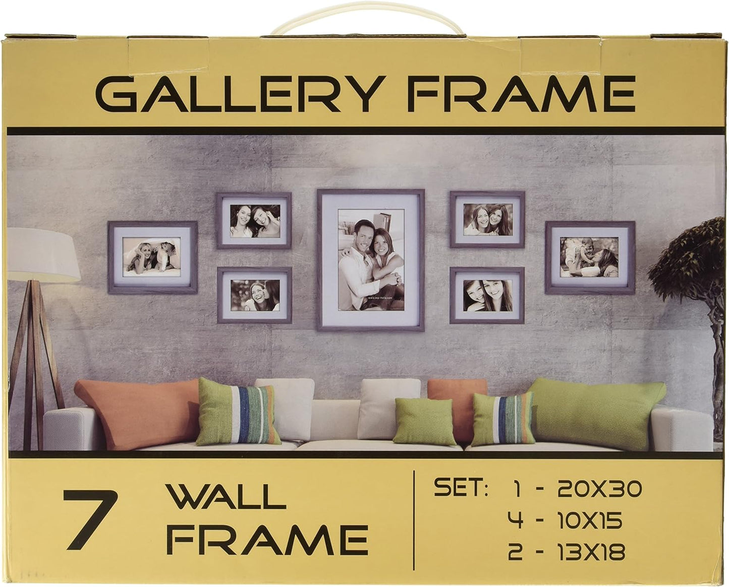 Gallery Photo Frame Collection in Brown