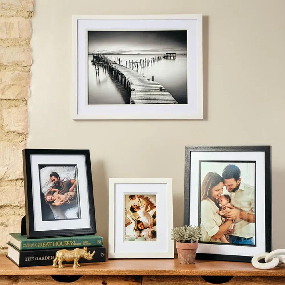 Kenro Ambassador 12x8" Photo Frame - White