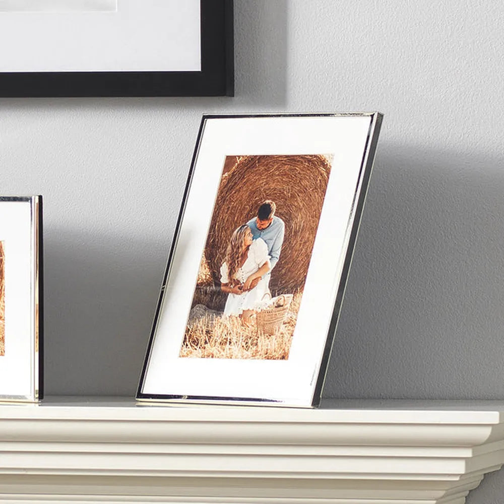 Kenro Avenue Silver Plated 3.5x2.5 Photo Frame