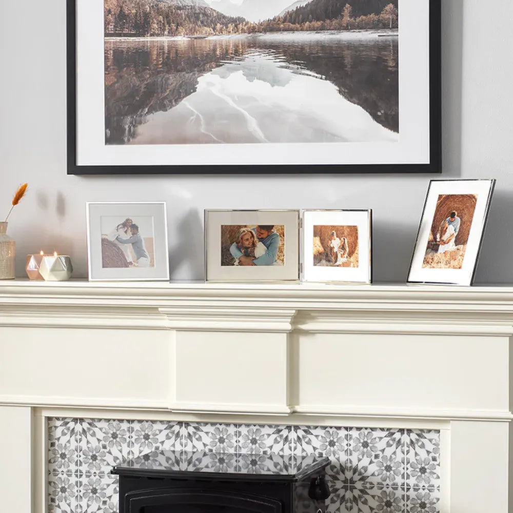Kenro Avenue Silver Plated 3.5x2.5 Photo Frame