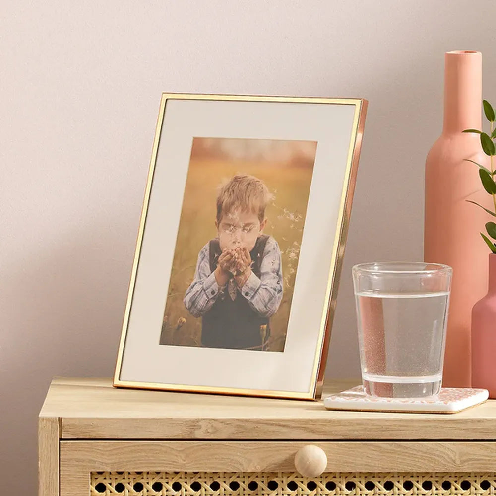 Kenro Avenue Rose Gold Photo Frame 7x5"