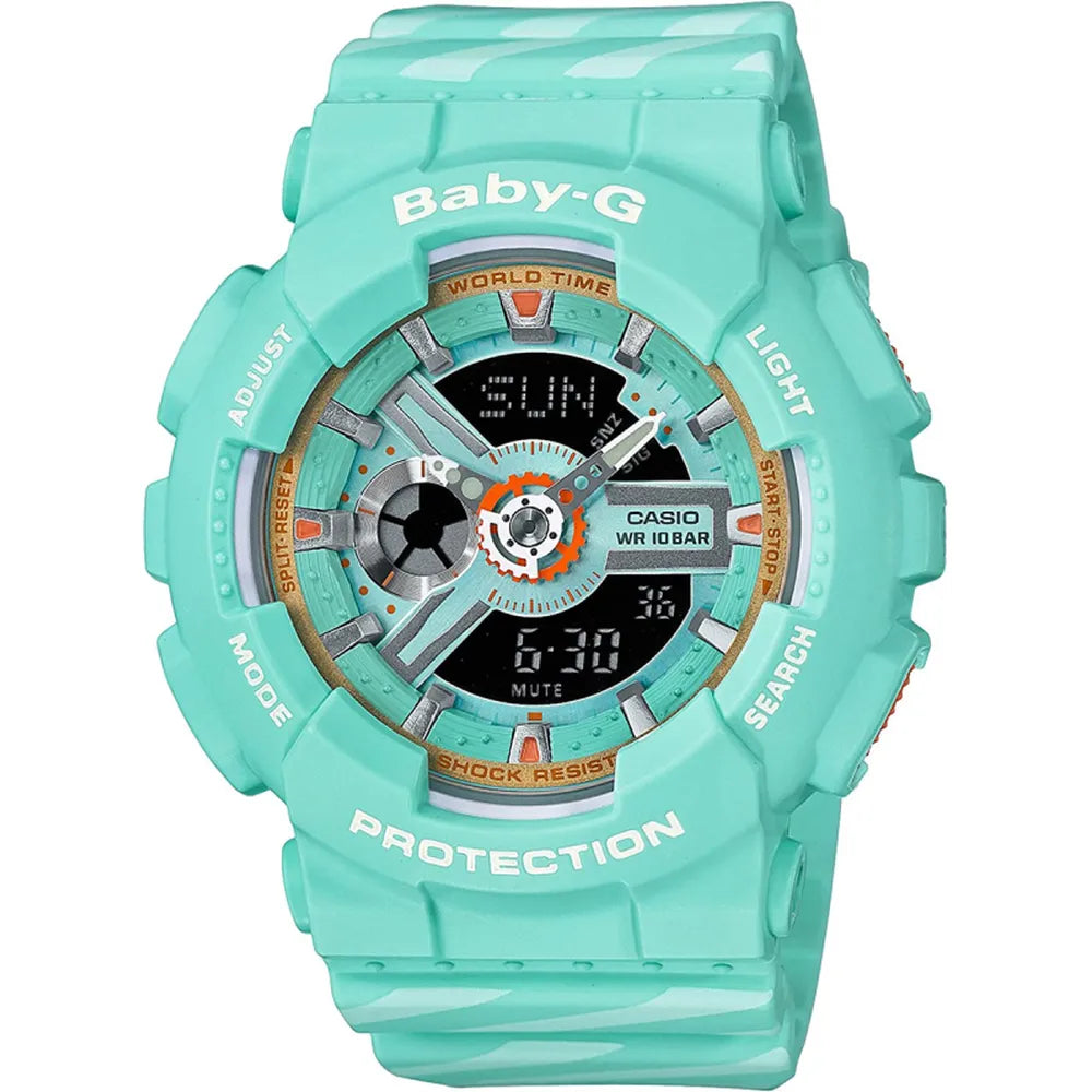 Casio Baby G Watch BA110CH-3AER Analog-Digital - Green