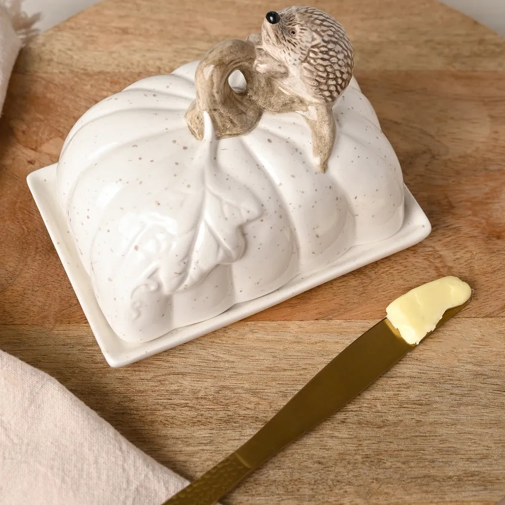 Country Living Hedgehog Butter Dish