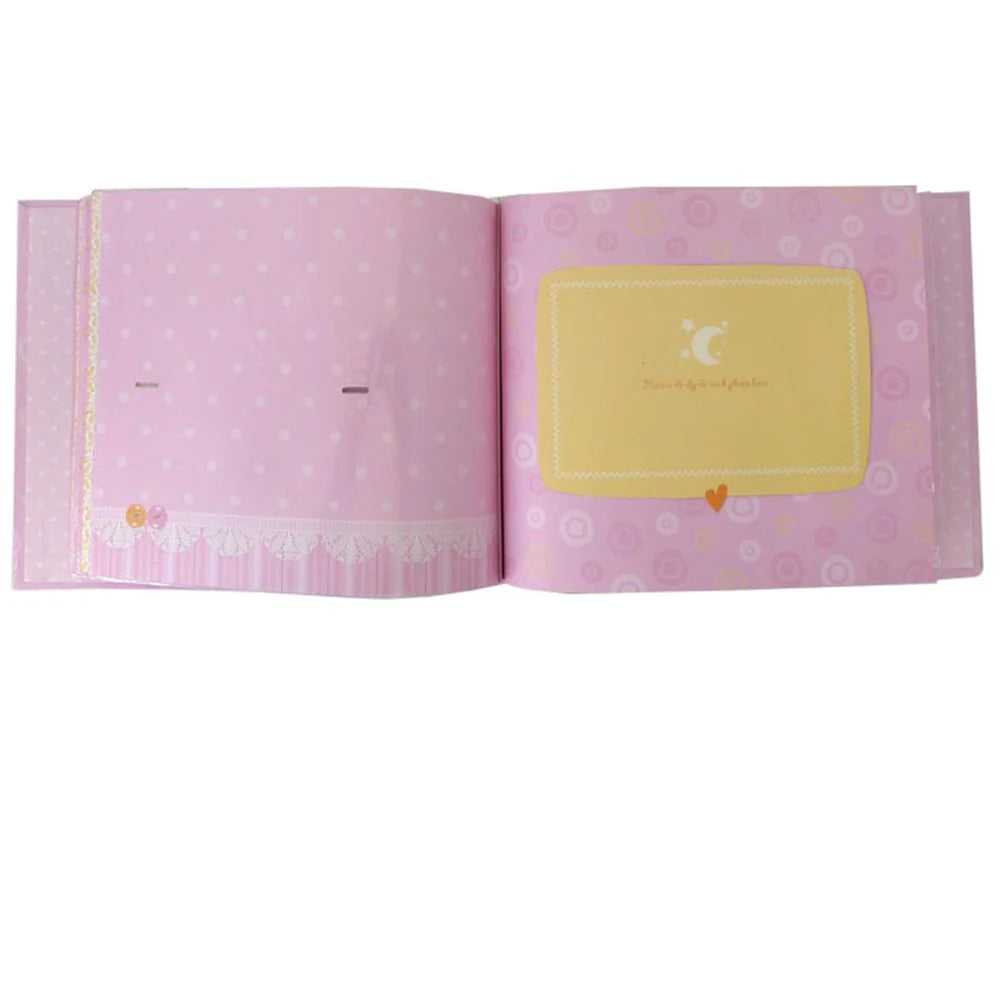 Claire Baby Pink 6x4 Photo Album 48 Photos Overall Size 8.5x10.25"