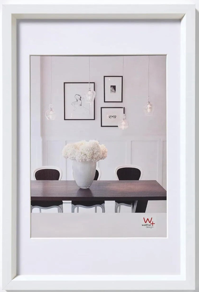 Walther Steel Style Photo Frame White 24x20 Inch