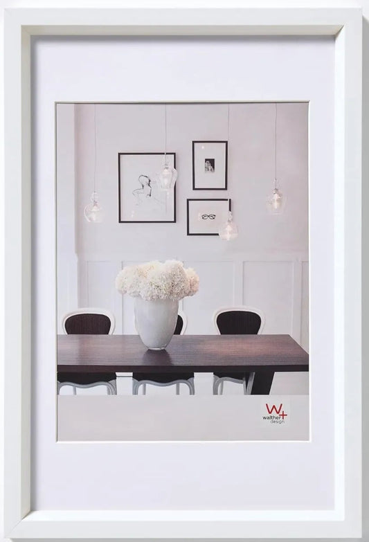 Walther Steel Style Photo Frame White 24x20 Inch