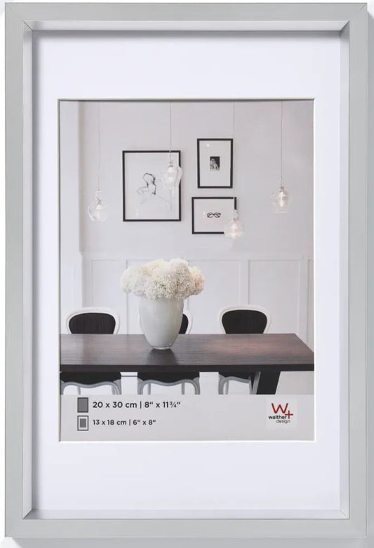 Walther Steel Style Photo Frame Silver 28x20 Inch