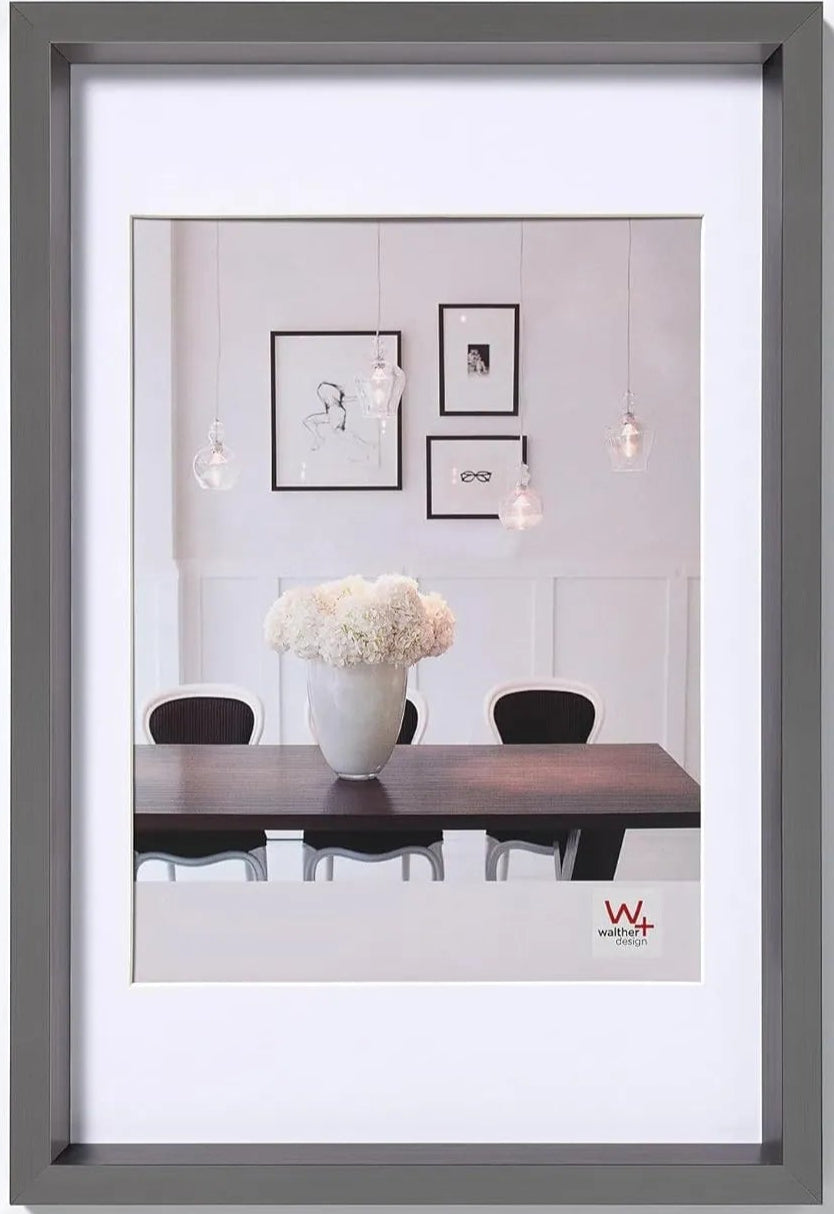 Walther Steel Style Photo Frame Steel 24x16 Inch