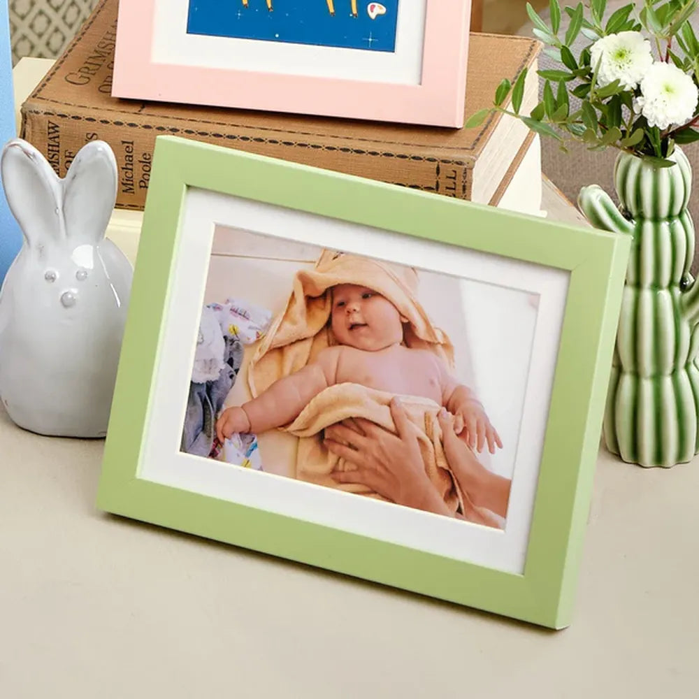 Kenro Envoy Classic Photo Frame 7×5" with 6×4" Mat - Green