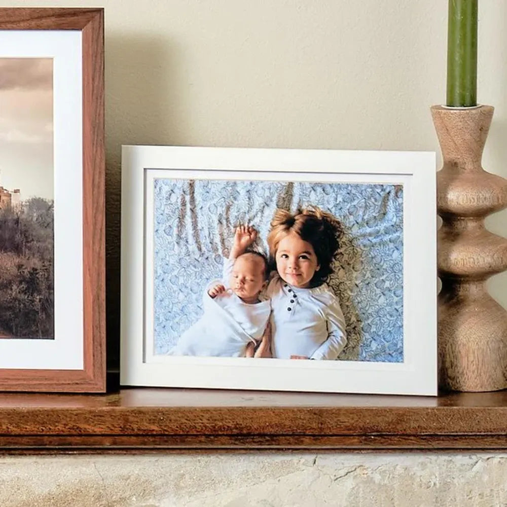 Kenro Envoy Classic Photo Frame 8x6" with 7x5" Mat - White