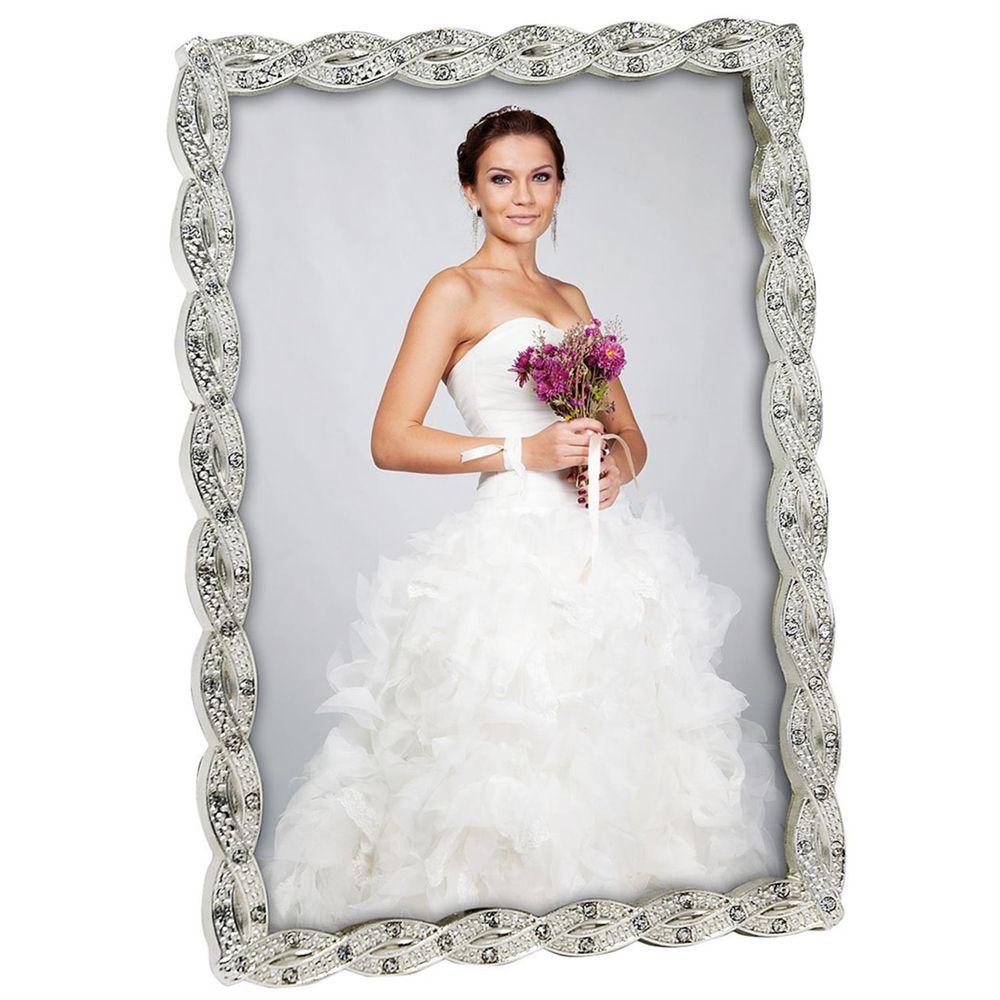 Cezanne 6x4 Silver Wedding Photo Frame