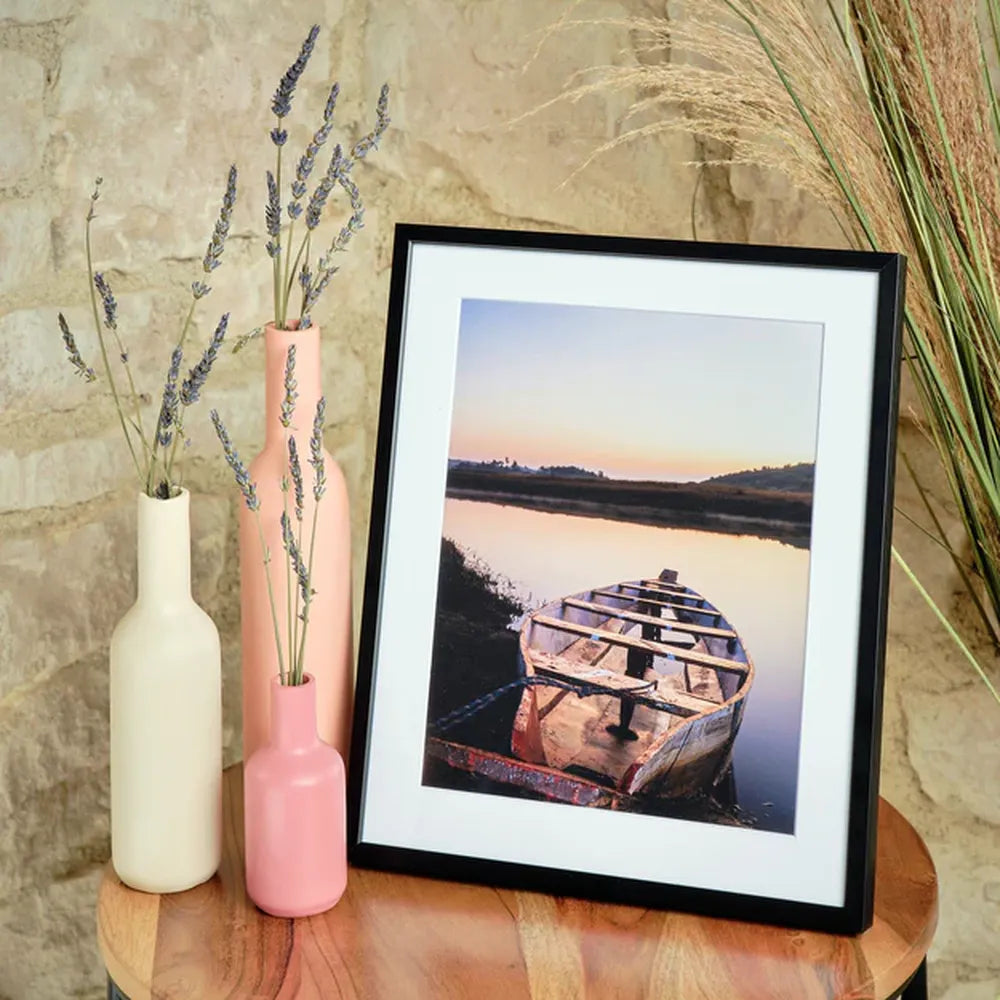 Kenro Fusion Classic Photo Frame 9x6" - Black