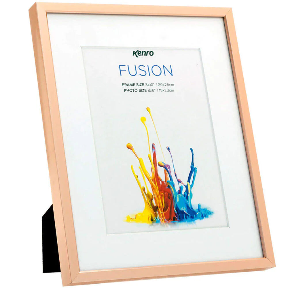 Kenro Fusion Classic A4 Frame with 9x6 Insert - Rose Gold