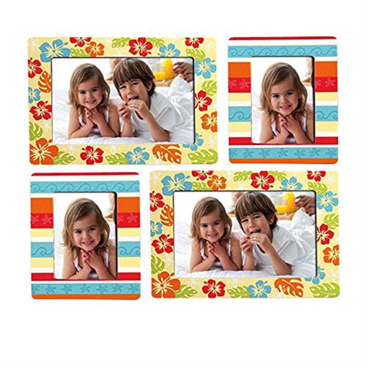 Multi Photo Frame for 4 Photos - Flowers