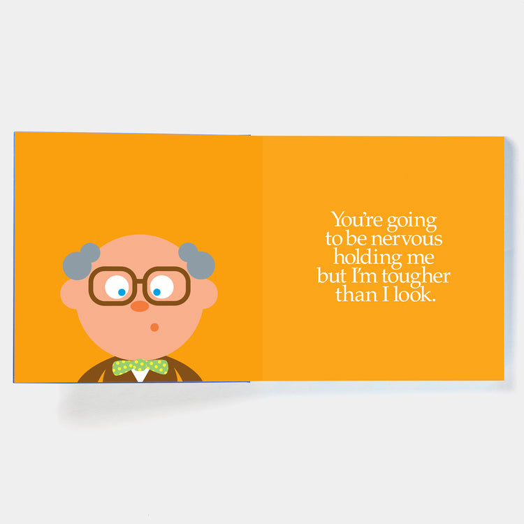 You're Going To Be A Grandfather Book with 2 Pairs of Socks - By John and Louise Kane
