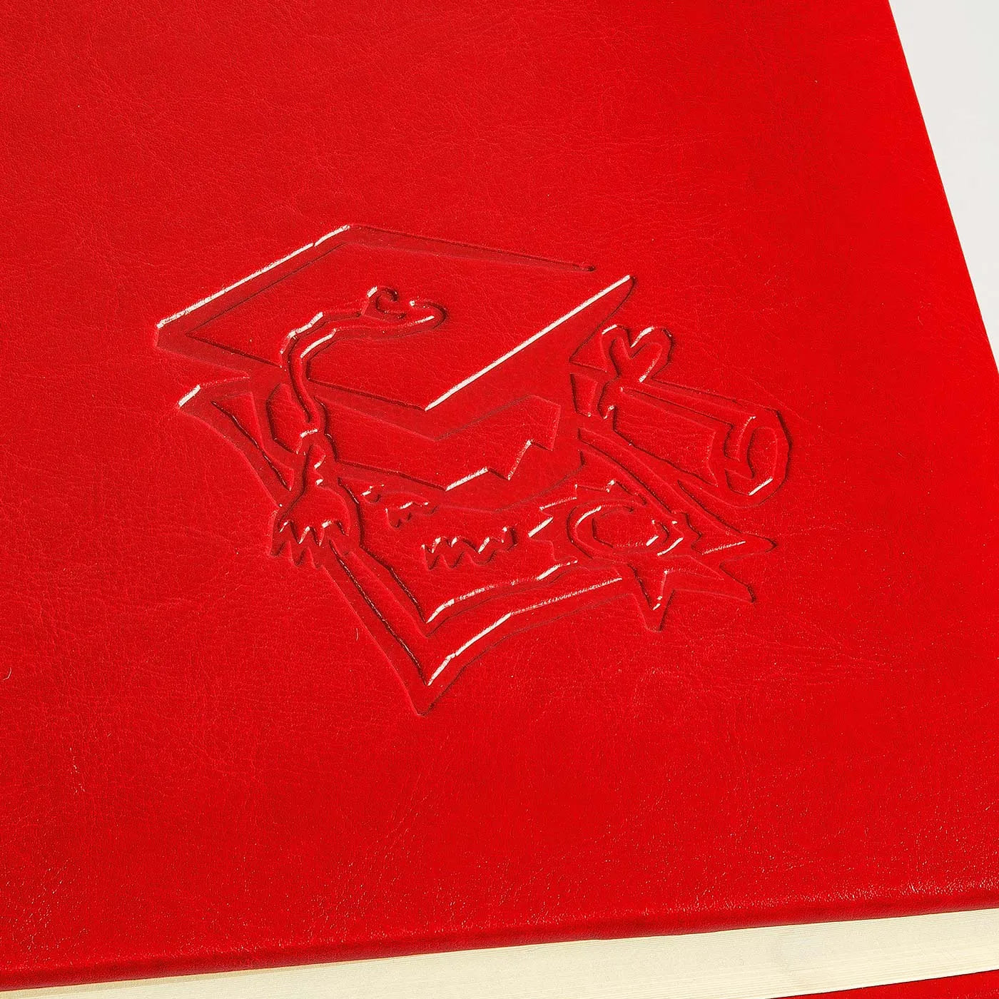 ZEP Graduation Red Traditional 30x30 Photo Album - 30 Pages