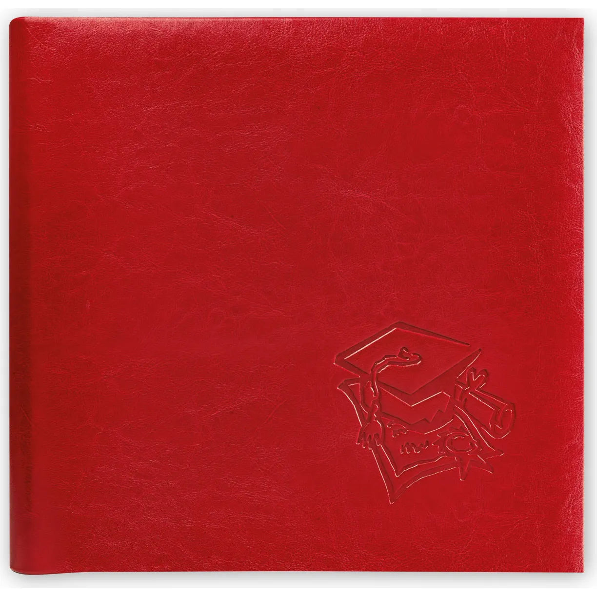 ZEP Graduation Red Traditional 30x30 Photo Album - 30 Pages