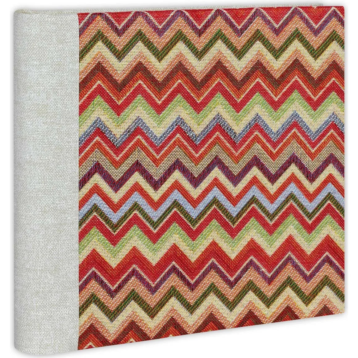 ZEP Ines Red Geometric 25 x 25 Photo Album - 30 Pages
