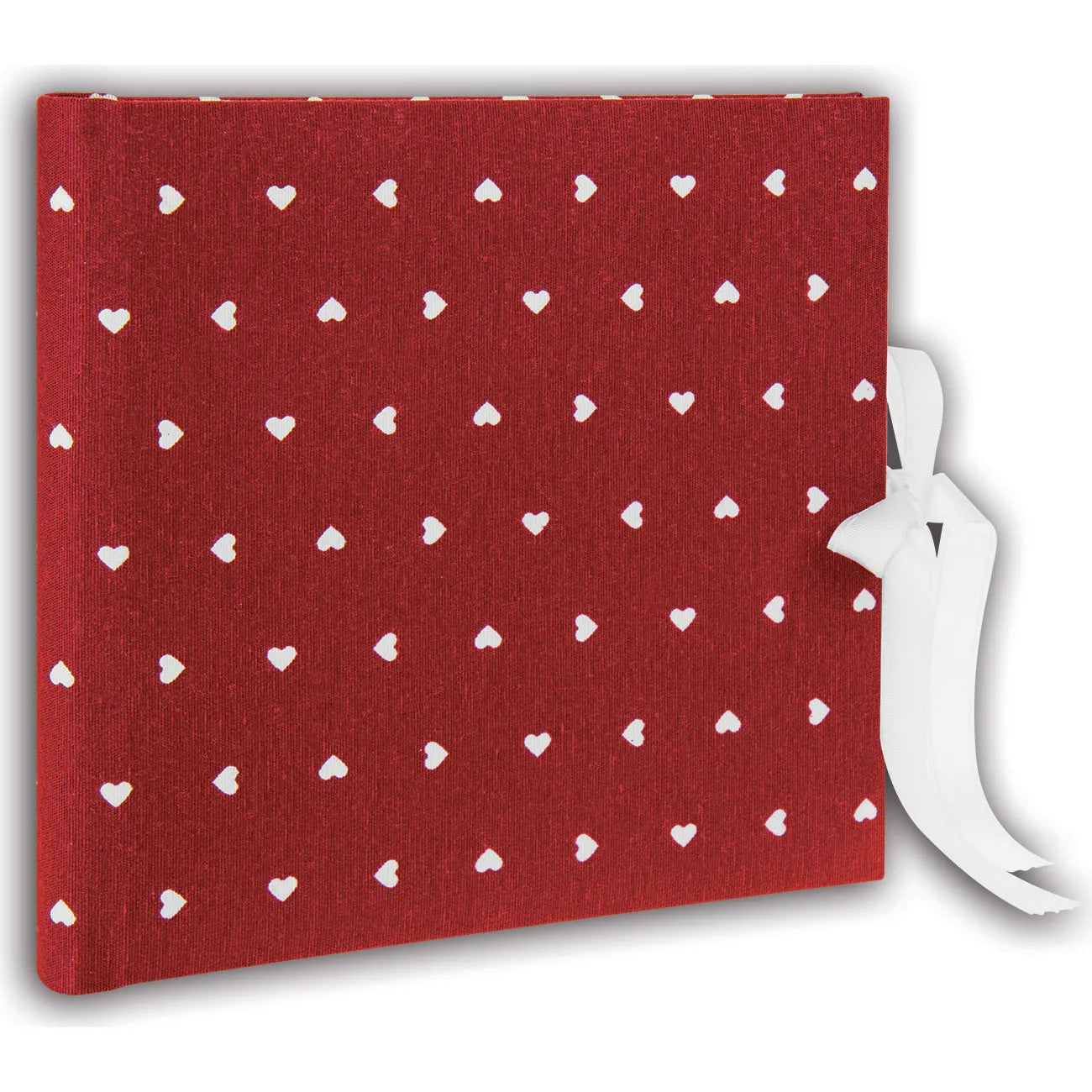 ZEP Deluxe Red Love Heart Traditional Photo Album - 30 Pages