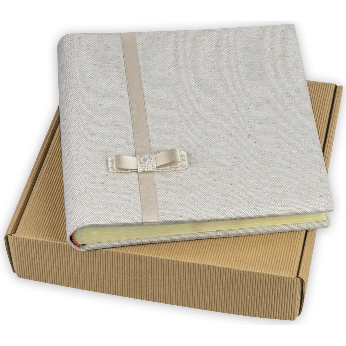 ZEP Kerry Grey 25 x 25 Traditional Photo Album - 20 Pages
