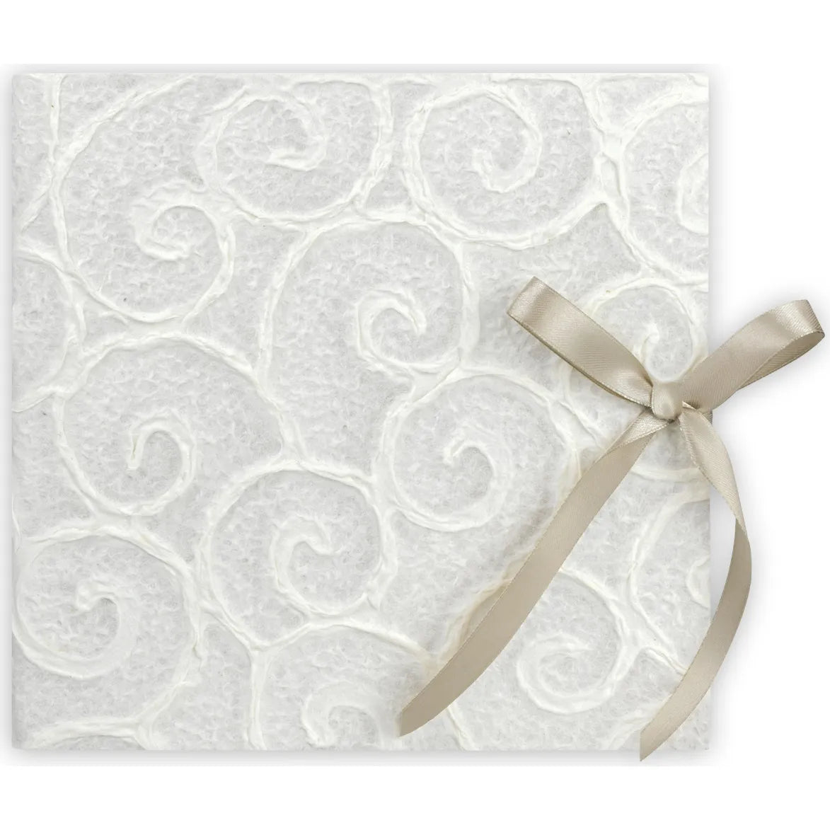 ZEP Meryl 3 White Traditional 23x23 Photo Album - 10 Pages