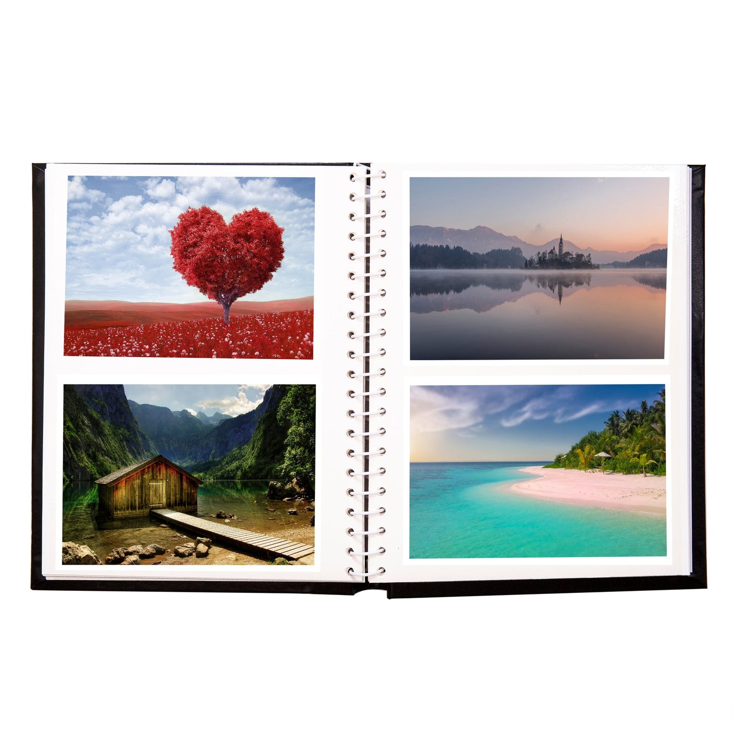 Grafton Blue Self Adhesive Photo Album - 11.25x9 Inches - 40 Sides