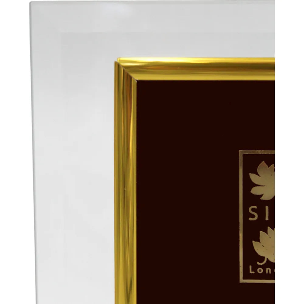 Sixtrees Flat Bevelled Glass Multi Aperture Photo Frame